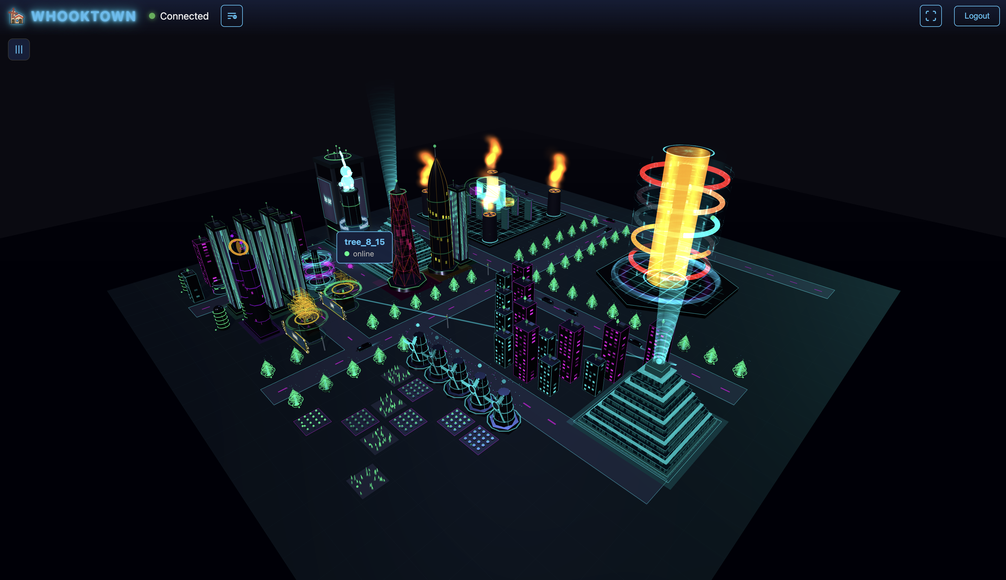 WhookTown 3D City